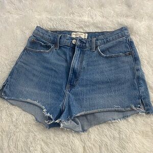 Abercrombie & Fitch Classic Blue Jean Shorts